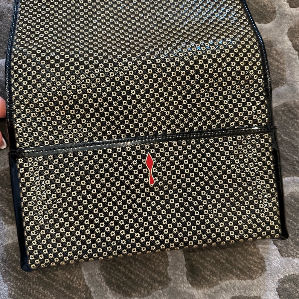 Christian Louboutin Black and Red Women's Briefcase